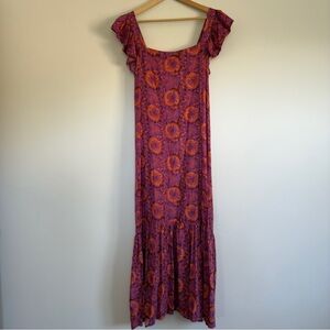 House of Harlow 1960 Floral print long dress Size: Large